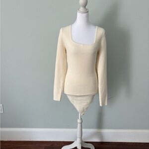 Abercrombie & Fitch Cream Women's
Bodysuit